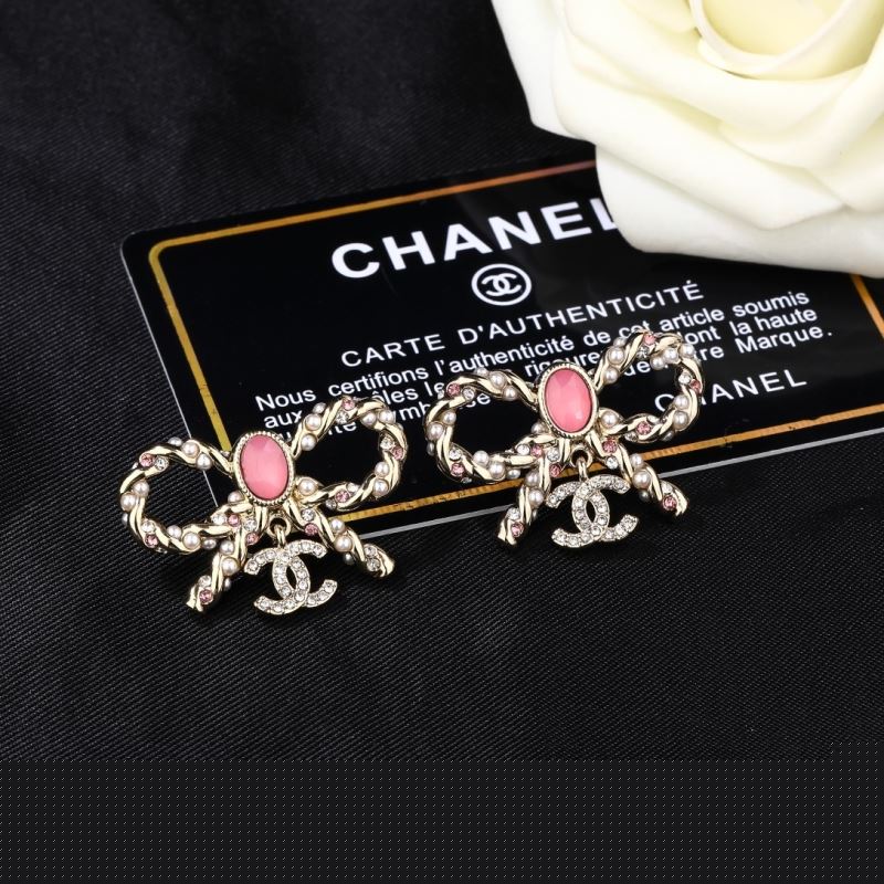 Ch*el earrings